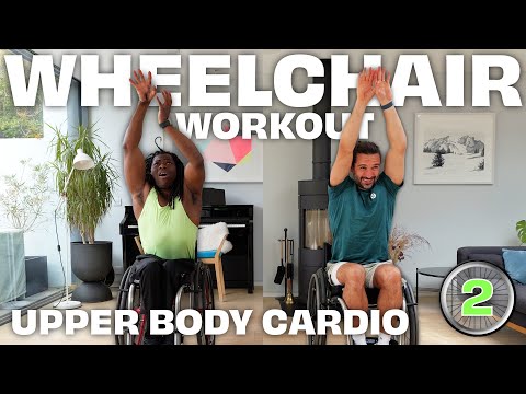 Wheelchair Workout with Ade Adepitan | Workout 2: Upper Body Cardio | Joe Wicks Workouts