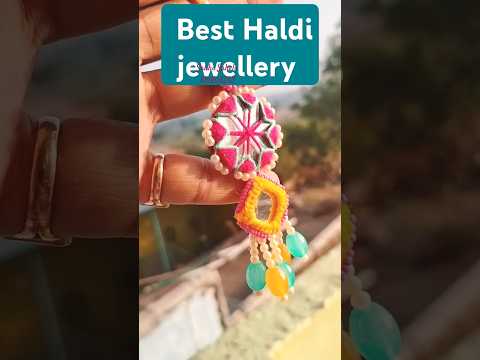 Haldi jewellery #trending #viralshorts #shortfeed #shortvideo #haldi #wedding #bridetobe