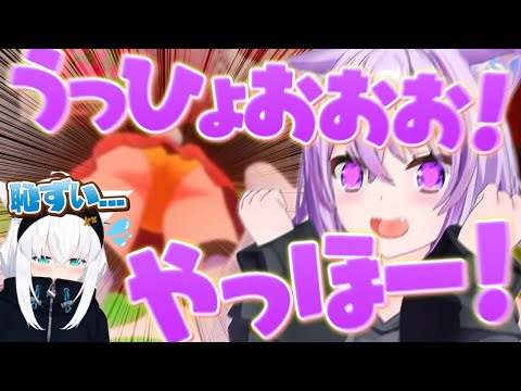 【バニーガーデン】話題のゲームに終始大暴走のおかゆおじさんと恥ずかしさでツッコミが止まらない初なフブさんまとめｗ【ホロライブ/猫又おかゆ/白上フブキ/切り抜き】