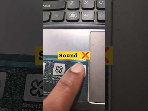 Lenovo IdeaPad Z580 Series Laptop Sound Audio Not Working Problem#macnitesh#keyboardtricks#2024short