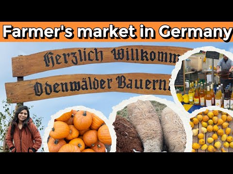 Exploring a German Farmer’s Market | Fresh Produce & Local Delicacies | Tamil Travel Vlog | தமிழ்