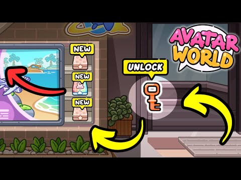 NEW! ✅ UNLOCK AMAZING SECRETS IN AVATAR WORLD 😍 SECRET UPDATE 🔓