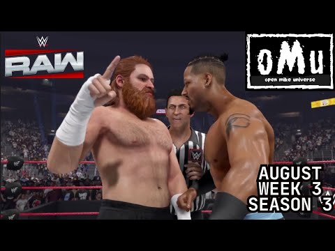 WWE RAW Open Mike Universe (Season 3 August Week 3)