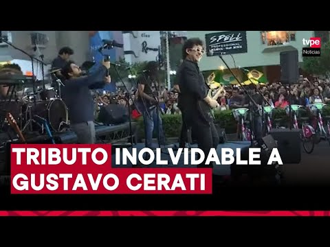 Gustavo Cerati: realizan concierto en homenaje a leyenda del rock tras inaugurar mural