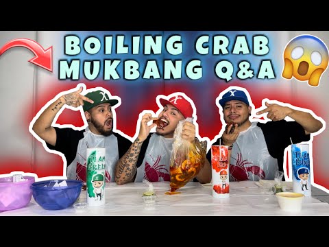 BOILING CRAB #MUKBANG Q & A 🔥 | WE ARE BACK ❗️