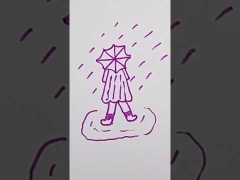 Easy girl drawing | easy drawing for kids