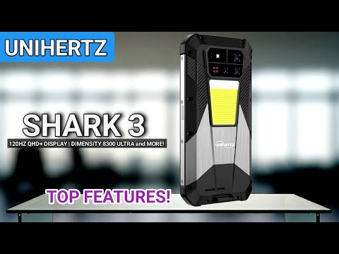 Unihertz Shark 3: First Look, Specs And Price | Best Heavy Duty Smartphones!