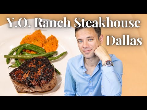 Eating at Y.O. Ranch Steakhouse. Best Steakhouse in Dallas?