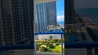 🏝Amazing view Hallandale Beach #shorts #hallandale #hallandalebeach #travel #travelshorts #4ktour