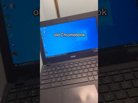 How to run Windows on your Chromebook #tech #techtok #chromebook