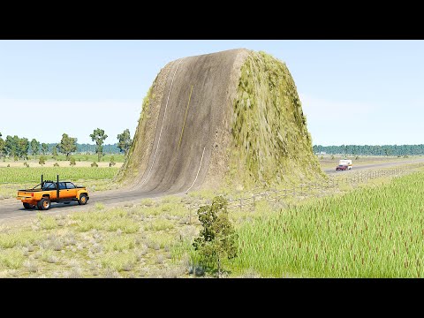 Mobil vs Bumps #20 - BeamNG Drive