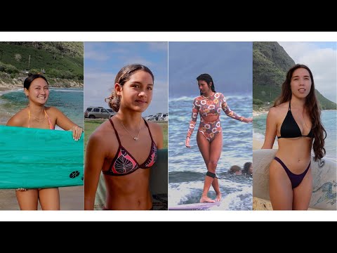 The Girls Surf East Oahu (Winter Break)  8K