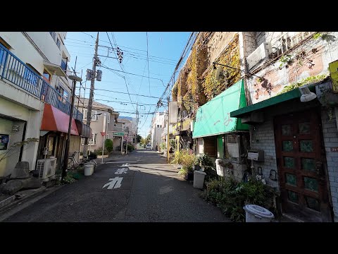 【東京編】桜上水駅から始まる散歩：４K  Japan Sakurajosui