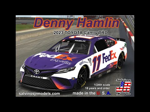 Whats In The Box | Denny Hamlin's 2023 FedEx Toyota Camry TRD Kit | SJR Models