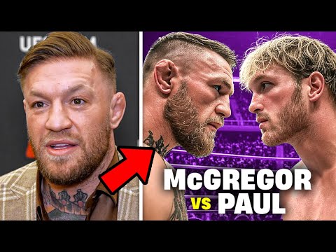 Conor McGregor Responds To Logan Paul Fight