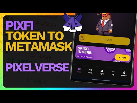 How to Add $PIXFI Token to Metamask | Pixelverse (New Update‼️)