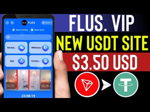 FLUS New Usdt Earning Site Today Earn Usdt With Withdrawal Proof|New Usdt Investment Site In 2024