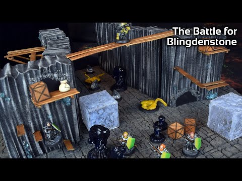 The Battle for Blingdenstone (Dungeons and Dragons Terrain)