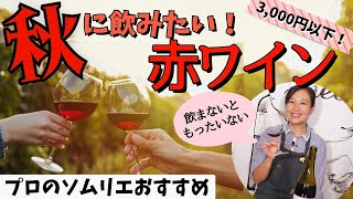 【お手頃＆高級感】秋に飲みたい！赤ワイン【おうちワインを美味しく飲む方法】ワイン初心者さんにも！ソムリエおすすめ家飲みワイン｜3,000円以下ピノノワール