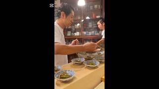 京都 四条河原町 食堂おがわさんの鮑フライと肝ソースが最高。#shorts