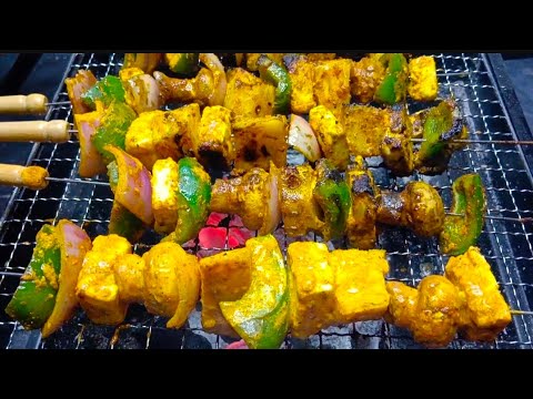 Restaurant Style Paneer Tikka 😋🤤👌#paneertikka #restaurantstyle #yummyfood #startersrecipes