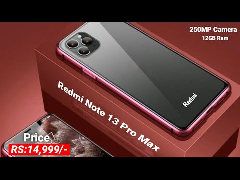 Redmi Note 13 Pro Max - 8000mAh Battery, 200Camera, 5G, Ultra HD,12GB Ram,512GB, Specs Get a Website