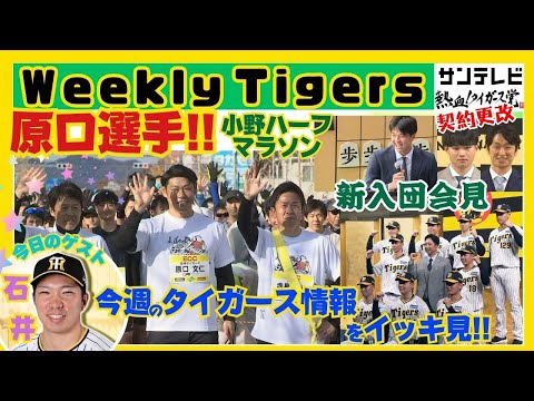 【今週のタイガース！！】今日は原口文仁選手がチーム残留を発表しましたね！新入団会見！新人選手初練習！契約更改も！ #熱血タイガース党