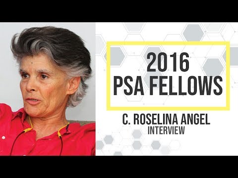 2016 PSA Fellow Interview: C. Roselina Angel