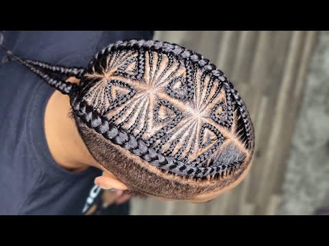 Men freestyle braids