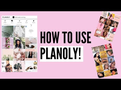 How to Use Planoly to Plan out your Instagram feed!