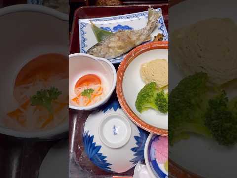 旅館の飯がうまい　湯西川温泉