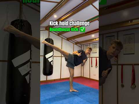 Kick HOLD challenge.