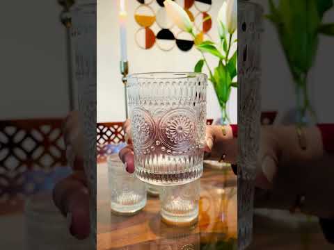 🥂 Latest Glassware Finds 🥂 Subscribe @Neera_Mishra for more!!         #homefinds #shorts