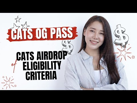 Cats airdrop OG pass update /Cats airdrop eligibility criteria/Cats telegram AIRDROP rewards