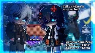 Zenless Zone Zero (ZZZ) reacts to 1.4 Boss Fight cutscene + extra (Proxy cutscene) | ZZZ X Gacha