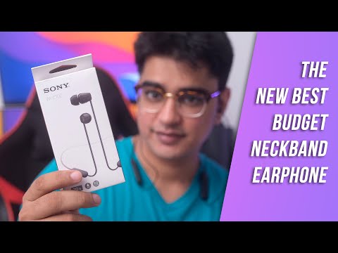 Sony WI-C100 Review: Still The Best Budget Neckband Earphone ⚡25 Hrs. Battery!