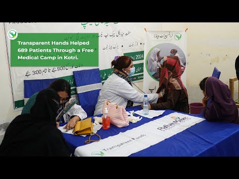 Our Free Medical Camp in Kotri Provided Medical Relief to Impoverished Patients