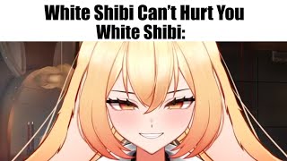 White Shibi Jumpscare