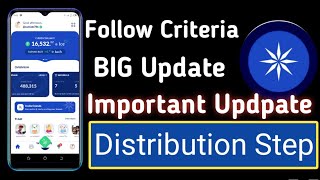 ice network new update || ice network distribution update || distribution step || follow  criteria