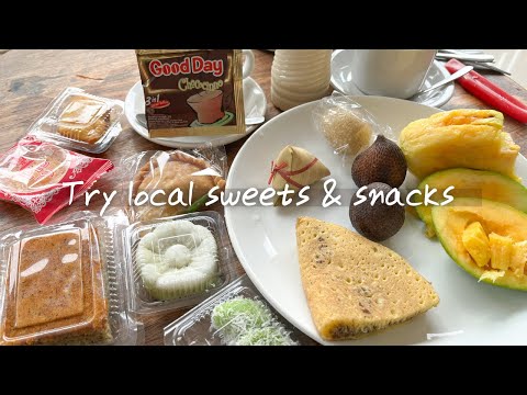 Try Indonesian deserts in Bali | Local morning market, J.CO, and supermarket