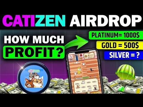 CATIZEN AIRDROP DATA LEAK 📌 How Much Airdrop You Will Get ! 🪂