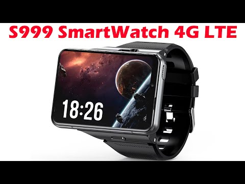 S999 SmartWatch 4G LTE MTK6761 Core 4GB 64GB 5.0MP+13.0MP 2.88 inch Dual Cameras Smartwatch 2300mAh