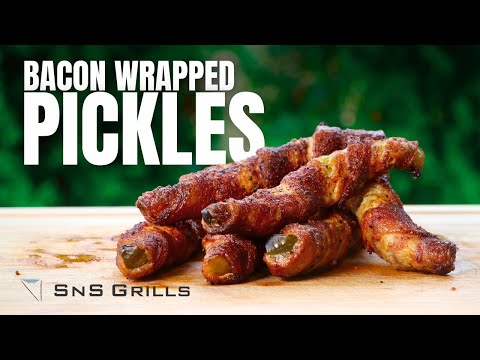 Bacon Wrapped Pickles Recipe - Easy BBQ Appetizers