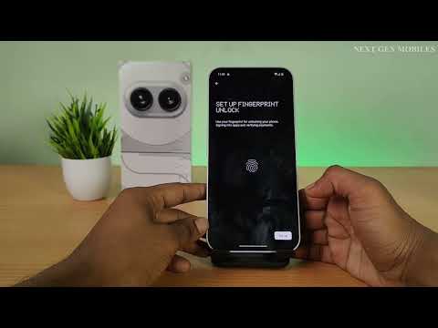 How to Add Fingerprint to Nothing Phone 2A - Set Up Fingerprint Unlock