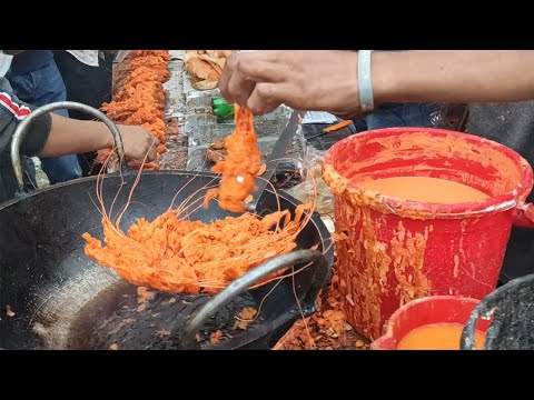 চিংড়ি মাছের মাথা দিয়ে সুস্বাদু চপ | Delicious Chop With Shrimp Head | Bangladesh Street Food