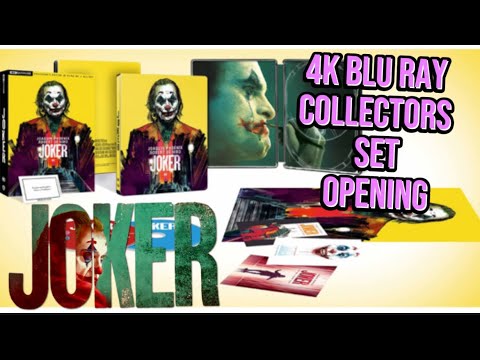 Opening JOKER 4K Collectors Set Steelbook Blu-ray #joker #batman #dc #jokerfolieàdeux #movie #dceu