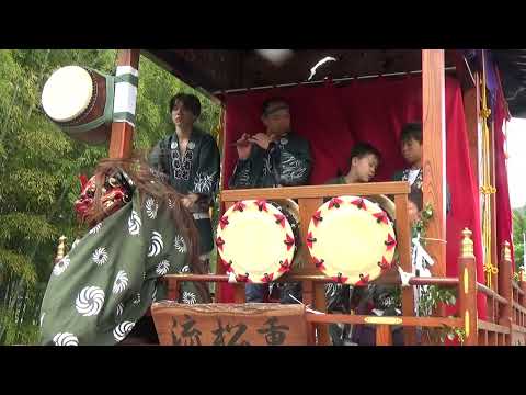 上郷八坂神社例大祭(本宮)海老若囃子連   2024