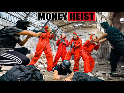 PARKOUR VS MONEY HEIST: Police search and arrest bad guys for murder and robbery Gold | Epic POV