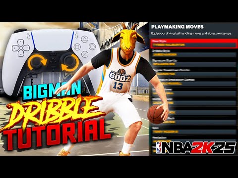 HOW to DRIBBLE on LOW BALL HANDLE BUILDS + BEST LOW BALL HANDLE ANIMATIONS NBA 2K25 DRIBBLE TUTORIAL