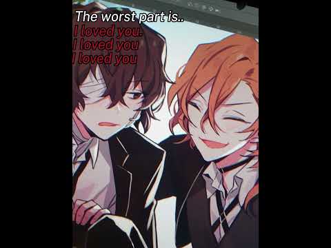 Chuuya x dazai #edit #anime #bungoustraydogs #bsd